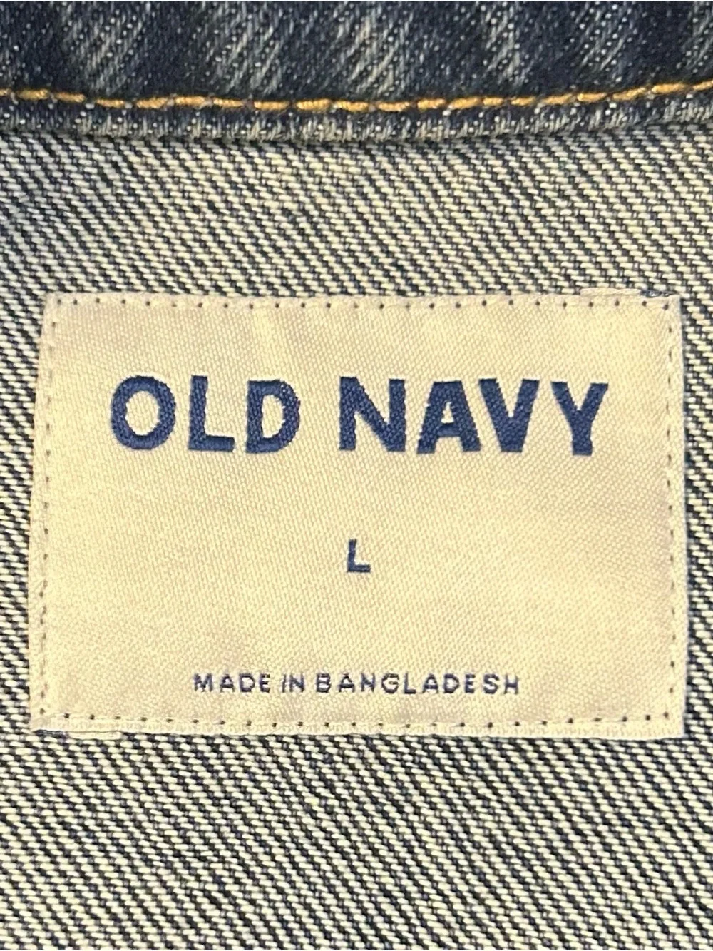Old Navy Dark Blue Denim Jean Jacket
